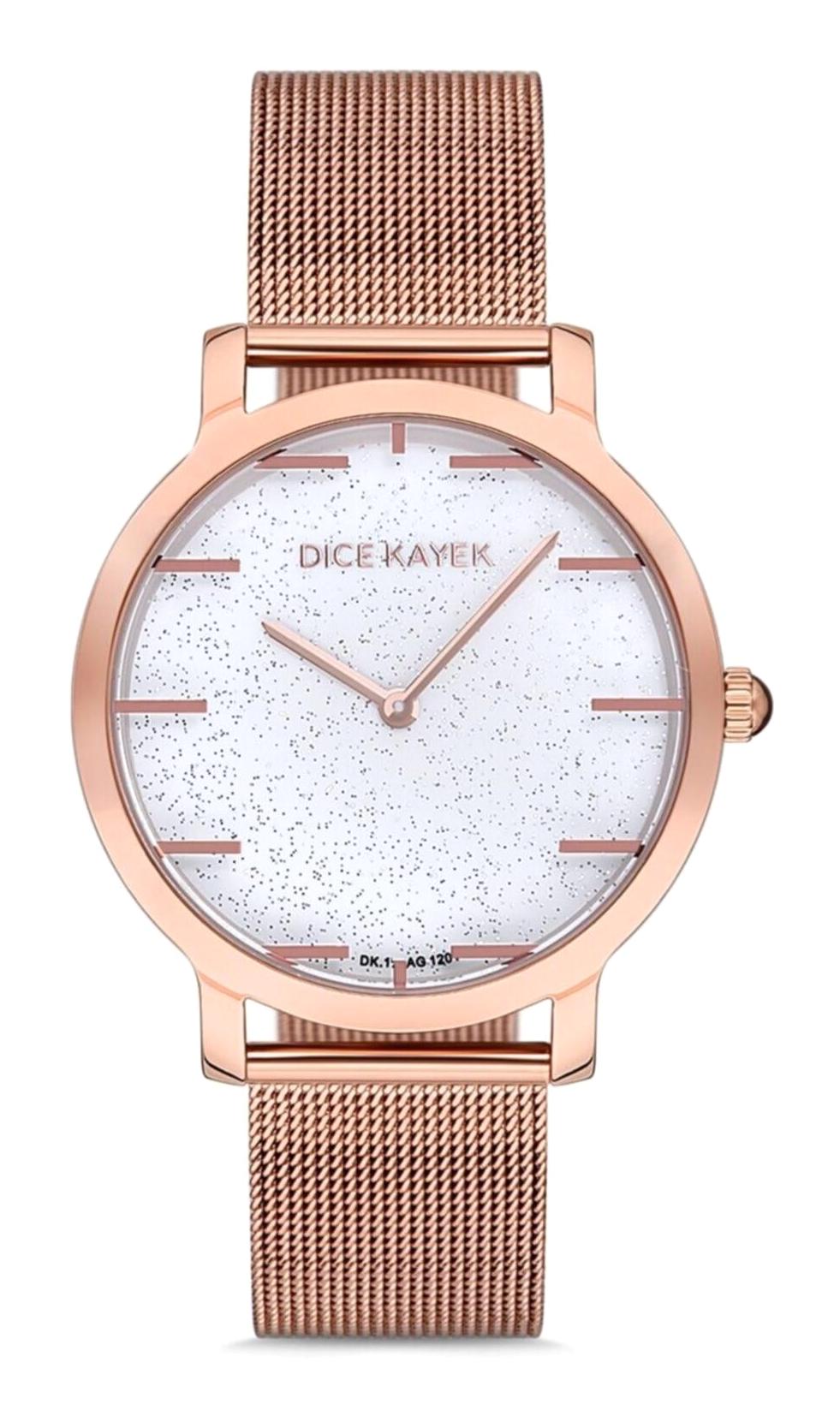 Dice Kayek DK.1.AG1201.10 34 mm Rose Gold Çelik Kordon Analog Kadın Kol Saati