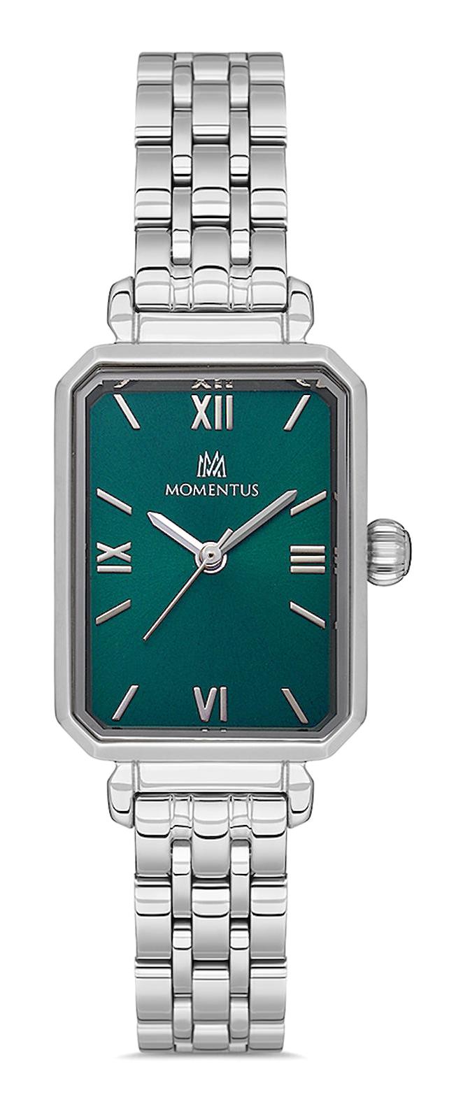 Momentus CS223S-15SS 20.5-35 mm Gri Çelik Kordon Analog Kadın Kol Saati