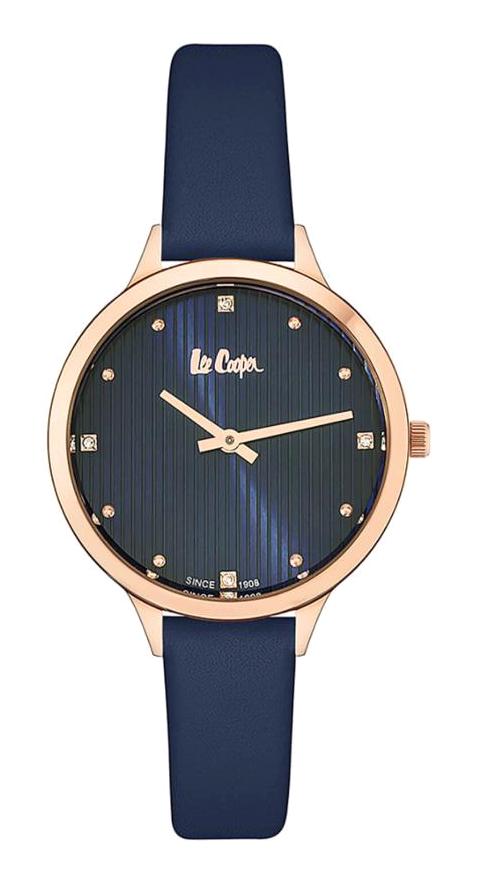 Lee Cooper LC06461.499 40 mm Lacivert Çelik Kordon Analog Kadın Kol Saati
