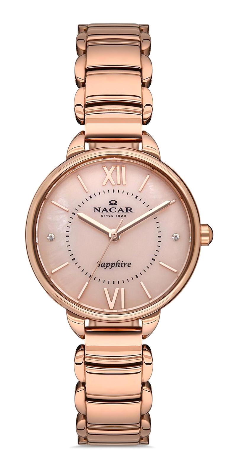 Nacar 36391034-RPM 31 mm Rose Gold Metal Kordon Analog Kadın Kol Saati