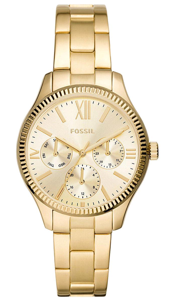 Fossil FBQ3692 36 mm Altın Çelik Kordon Analog Kadın Kol Saati