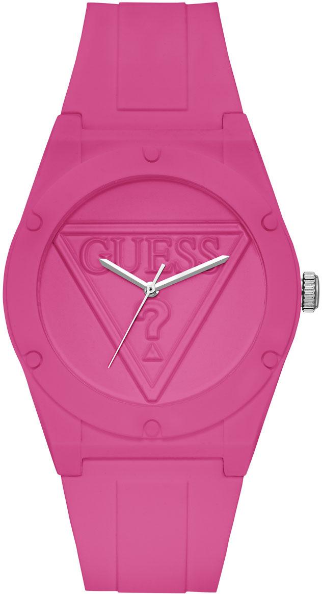 Guess GUW0979L9 36 mm Pembe Silikon Kordon Analog Kadın Kol Saati