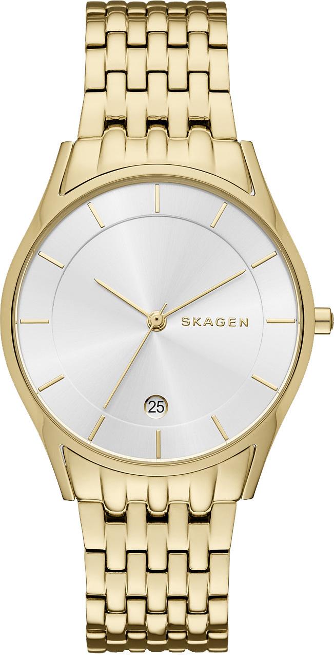 Skagen SKW2389 Takvimli 41 mm Altın Çelik Kordon Analog Kadın Kol Saati
