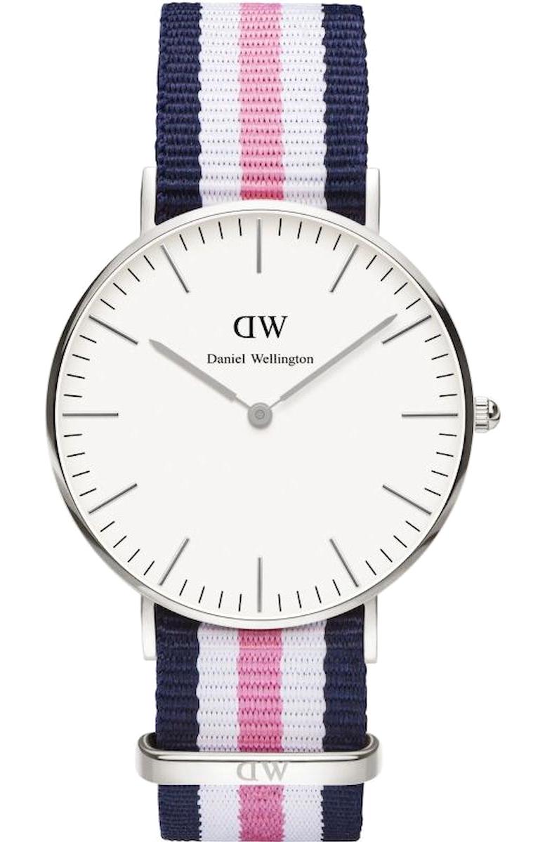 Daniel Wellington DW00100050 36 mm Çok Renkli Hasır Kordon Analog Kadın Kol Saati