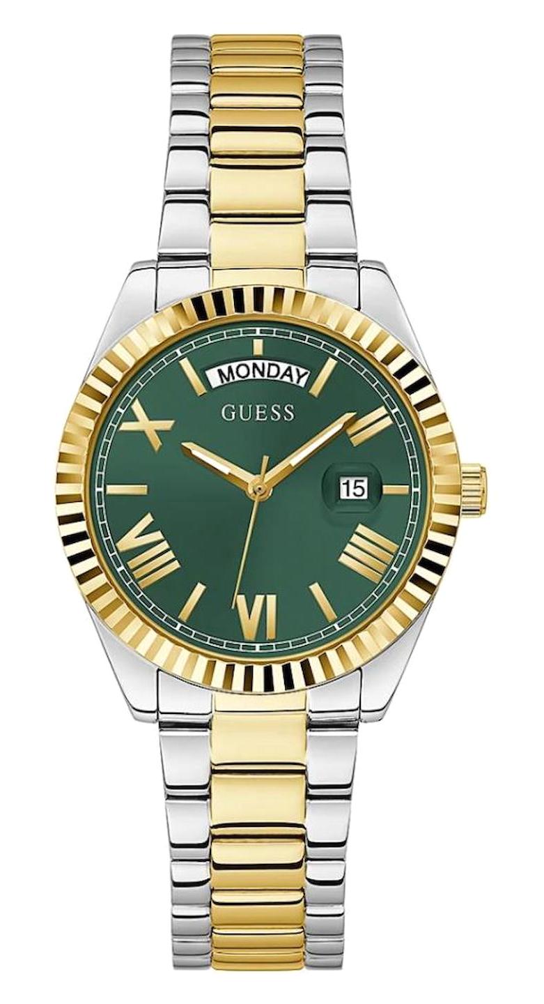 Guess GUGW0308L5 Takvimli 36 mm Altın Çelik Kordon Analog Kadın Kol Saati