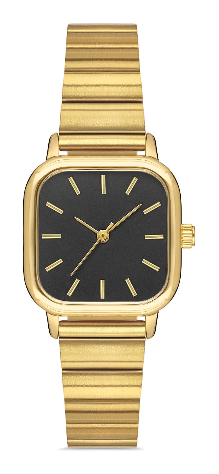 Padam Paris PDMS338 20-25 mm Altın Çelik Kordon Analog Kadın Kol Saati