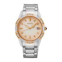 Seiko SKK730P Takvimli 33.2 mm Gri Çelik Kordon Analog Kadın Kol Saati