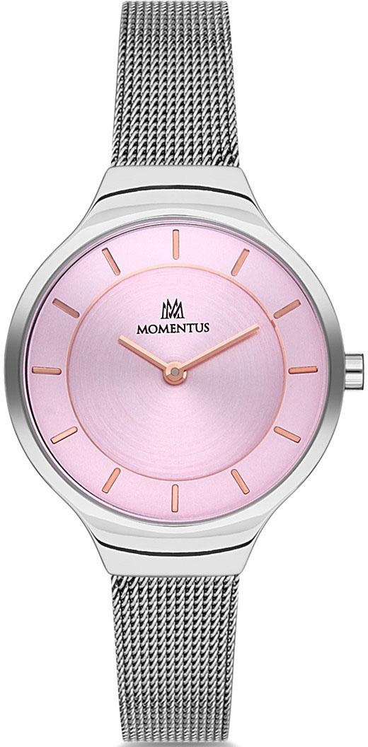 Momentus CW124S-12SR 32 mm Gri Çelik Kordon Analog Kadın Kol Saati