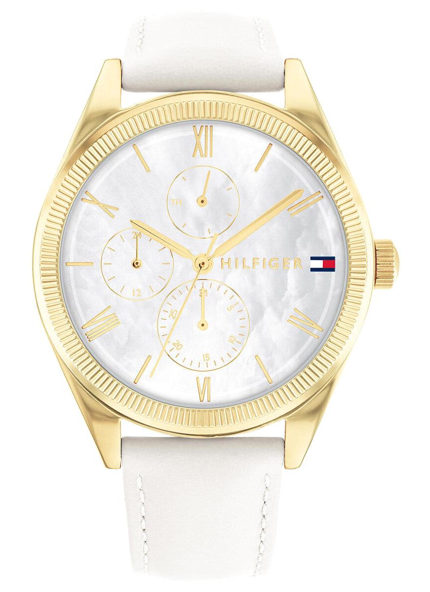 Tommy Hilfiger TH1782594 38 mm Beyaz Deri Kordon Analog Kadın Kol Saati