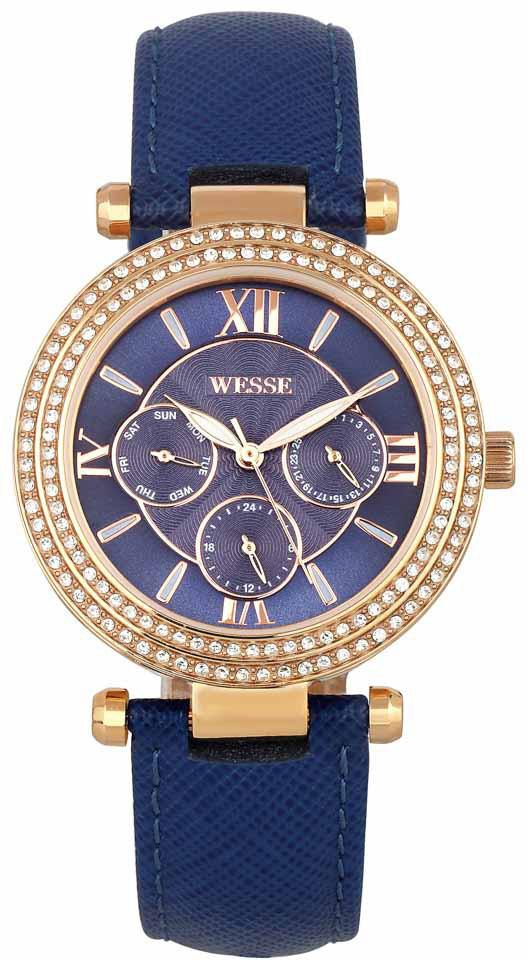 Wesse WWL101201 36 mm Lacivert Metal Kordon Analog Kadın Kol Saati