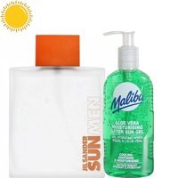 Jil Sander Sun İkili Erkek Parfüm Seti EDT 125 ml + Malibu 200 ml Güneş Sonrası Aloe Vera
