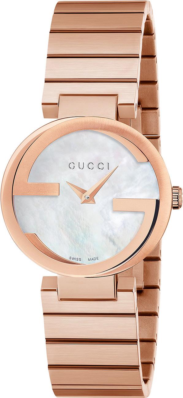 Gucci YA133515 34 mm Rose Gold Çelik Kordon Analog Kadın Kol Saati