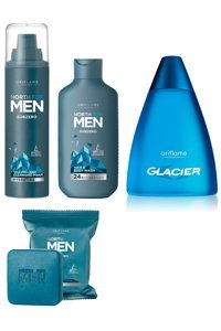 Oriflame Glacier 4 Parça Erkek Parfüm Seti EDT