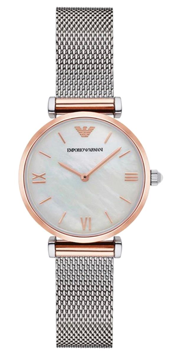 Emporio Armani AR2067 32 mm Gri Çelik Kordon Analog Kadın Kol Saati
