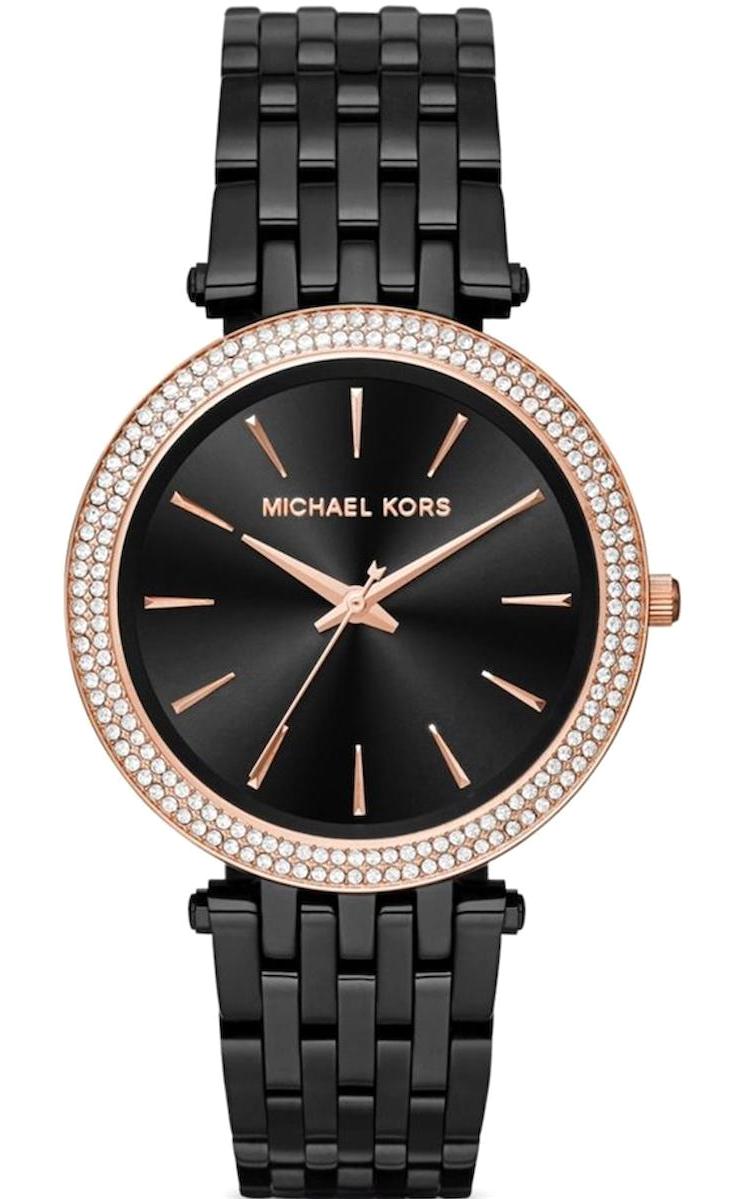 Michael Kors MK3407 38 mm Siyah Çelik Kordon Analog Kadın Kol Saati