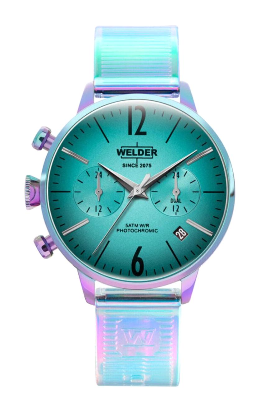 Welder Watch WWRC671 Takvimli 38 mm Mavi Silikon Kordon Analog Kadın Kol Saati