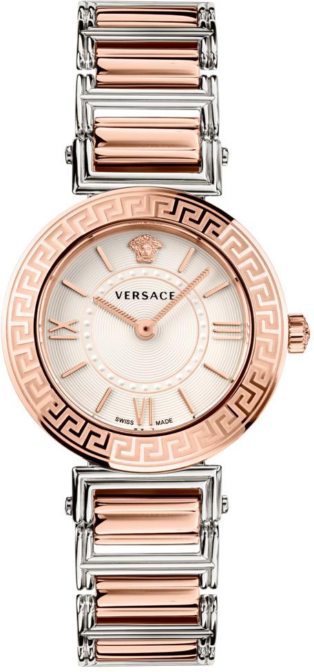 Versace VRSCVEVG00920 35 mm Gri-Rose Gold Çelik Kordon Analog Kadın Kol Saati