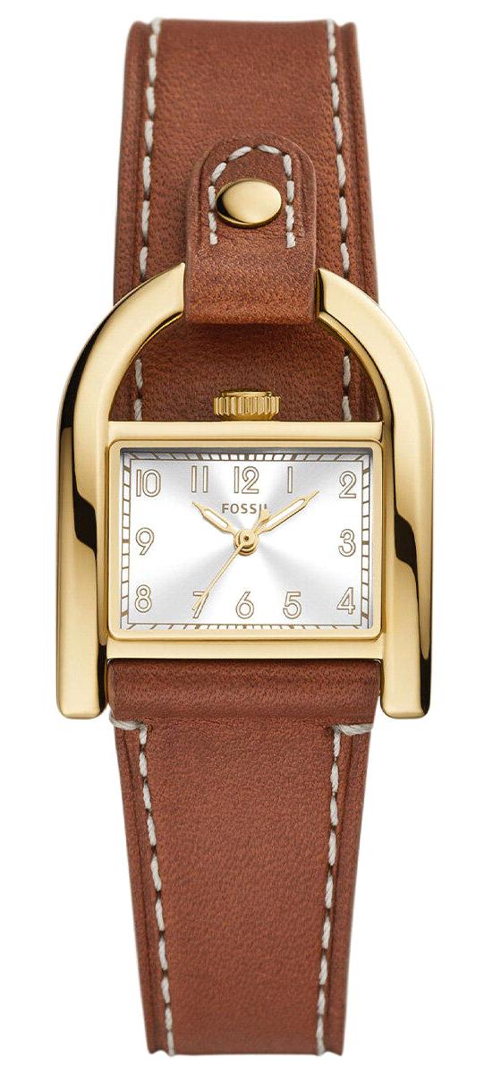Fossil FES5264 28 mm Kahverengi Deri Kordon Analog Kadın Kol Saati