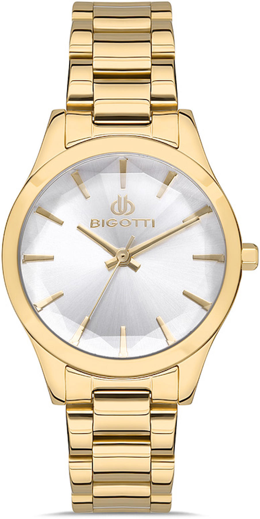 Bigotti BG.1.10395.2 38 mm Altın Çelik Kordon Analog Kadın Kol Saati