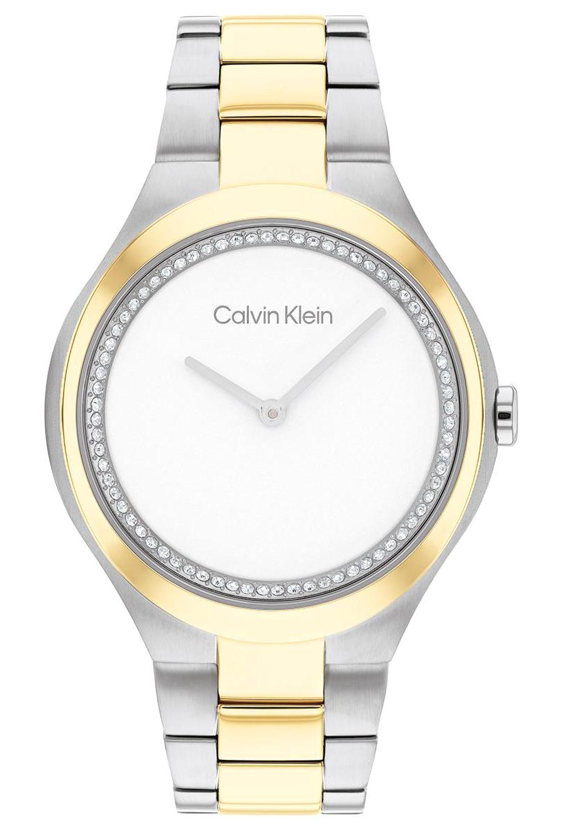 Calvin Klein CK25200366 36 mm Altın-Gri Çelik Kordon Analog Kadın Kol Saati