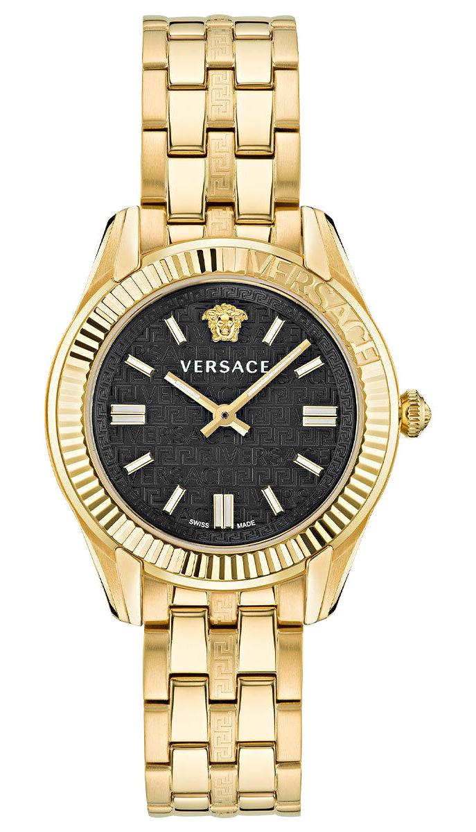 Versace VRSCVE6C00623 35 mm Altın Çelik Kordon Analog Kadın Kol Saati