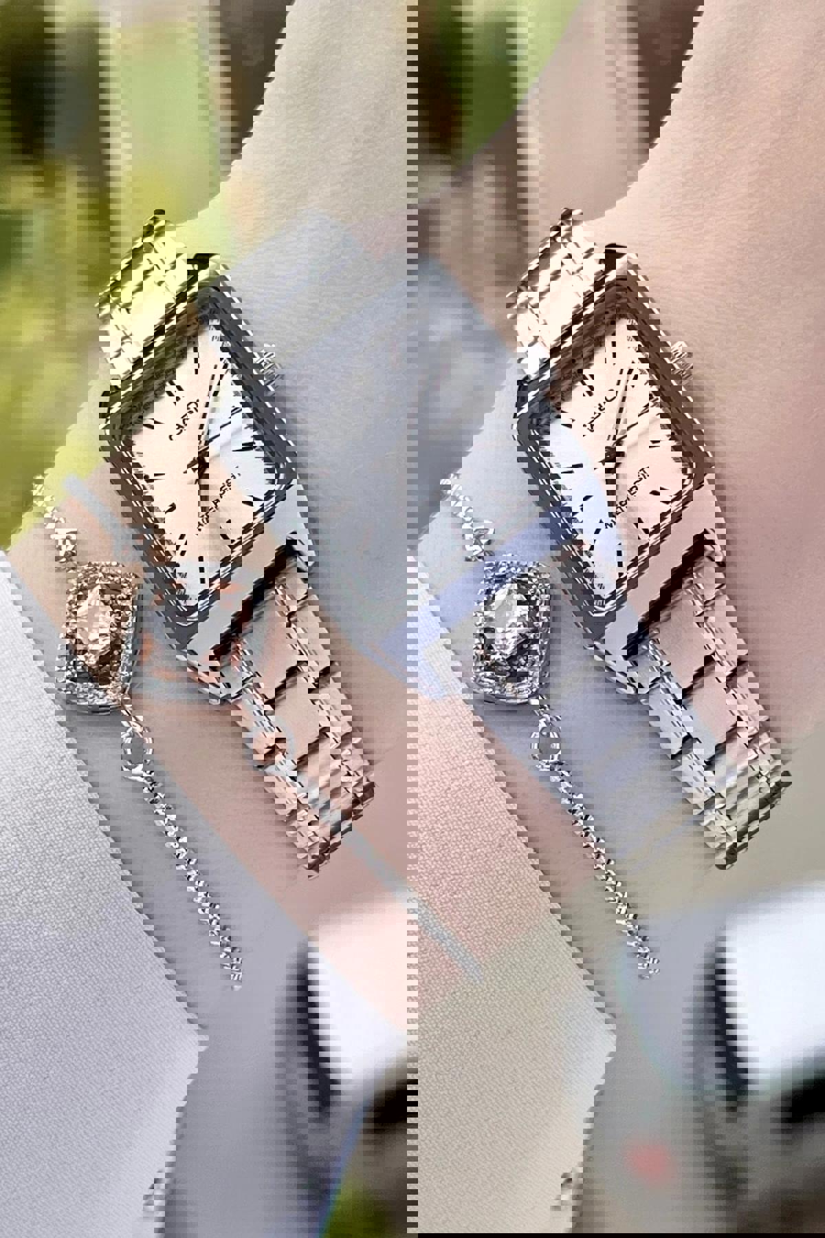 Casio CSISTE37 22 mm Gri Çelik Kordon Analog Kadın Kol Saati