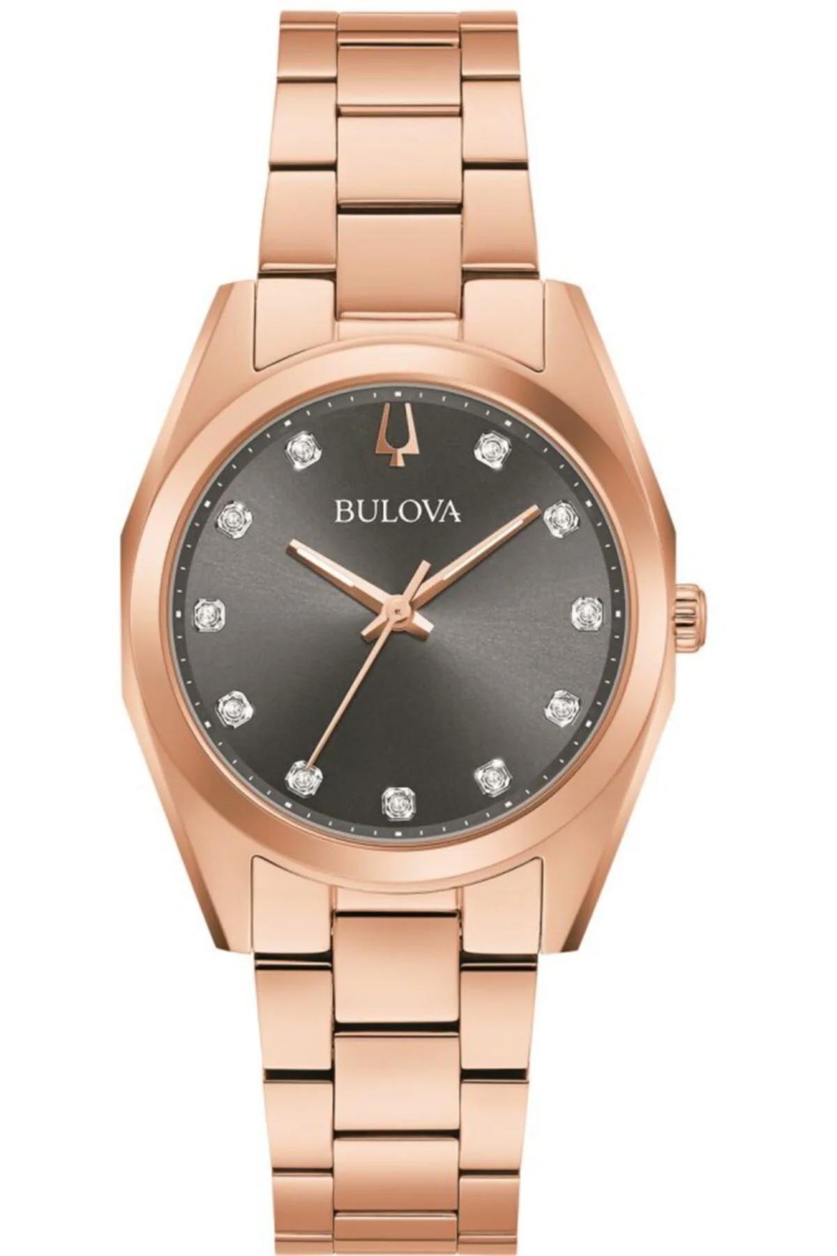 Bulova 97P156 31 mm Rose Gold Çelik Kordon Analog Kadın Kol Saati