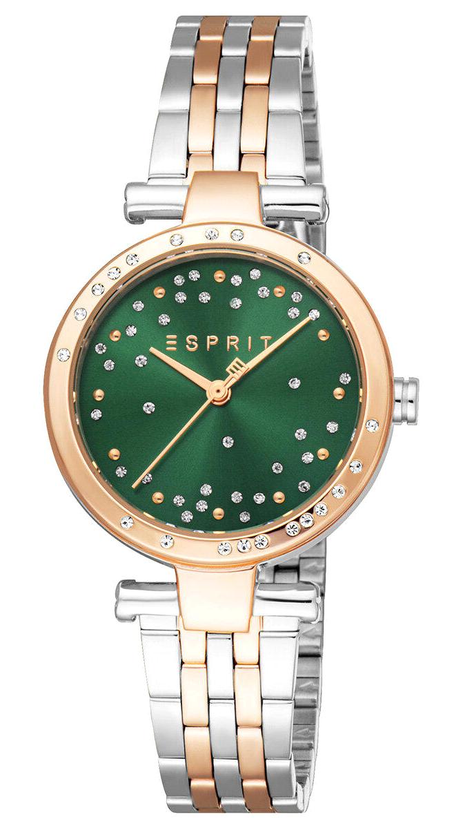 Esprit ES1L426M0065 30 mm Gri-Rose Gold Çelik Kordon Analog Kadın Kol Saati