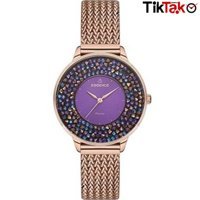 Essence ES6451FE.480 38 mm Bakır Çelik Kordon Analog Kadın Kol Saati