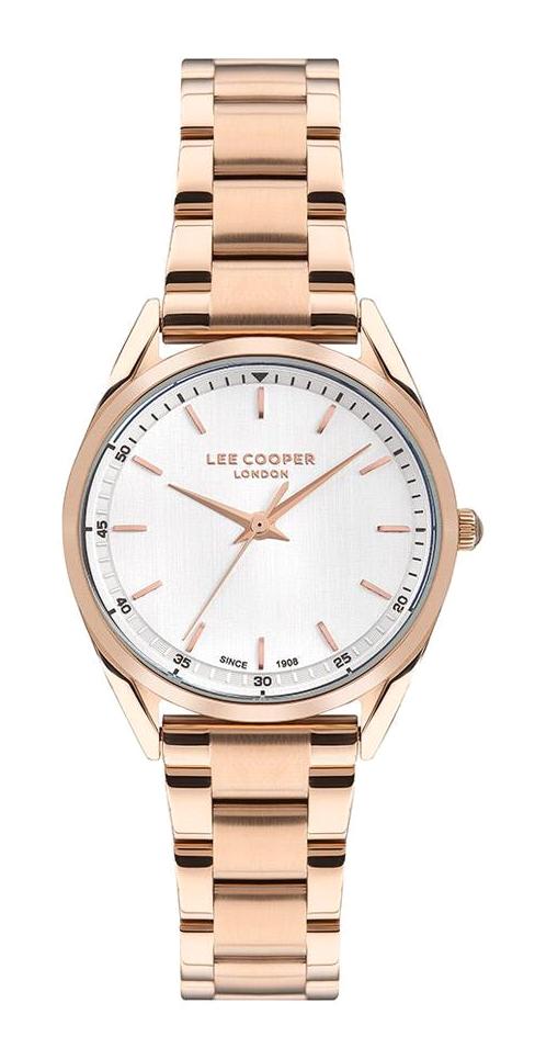 Lee Cooper LC07292.430 40 mm Rose Gold Çelik Kordon Analog Kadın Kol Saati