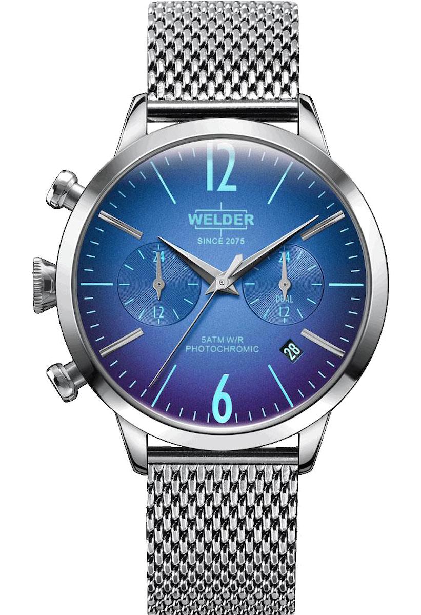 Welder Watch WWRC615 Takvimli 40 mm Gri Çelik Kordon Analog Kadın Kol Saati
