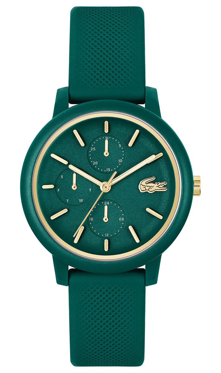 Lacoste LAC2001329 38 mm Yeşil Plastik Kordon Analog Kadın Kol Saati