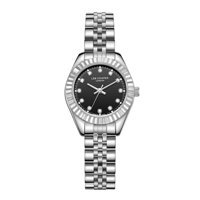 Lee Cooper LC07956.350 40 mm Gri Metal Kordon Analog Kadın Kol Saati