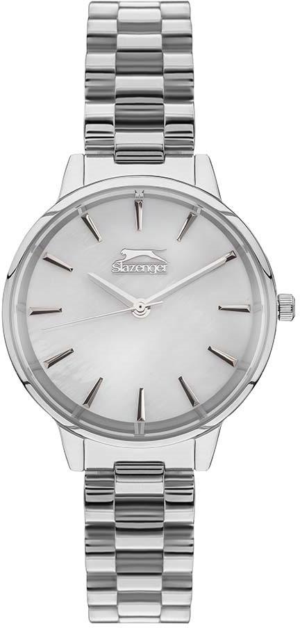 Slazenger SL.09.2054.3.01 35 mm Gri Çelik Kordon Analog Kadın Kol Saati