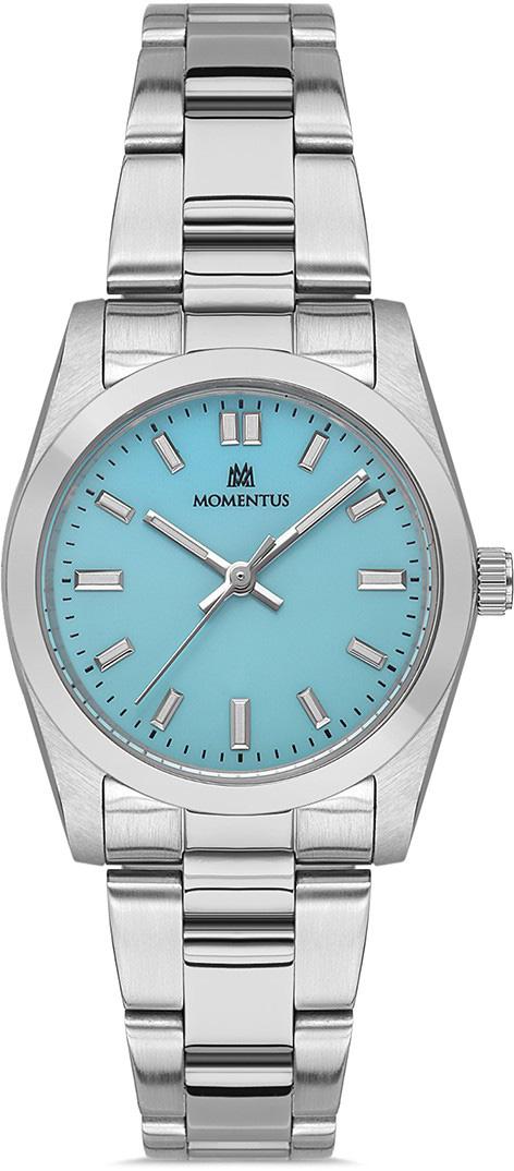 Momentus CW136S-10SS 31 mm Gri Çelik Kordon Analog Kadın Kol Saati
