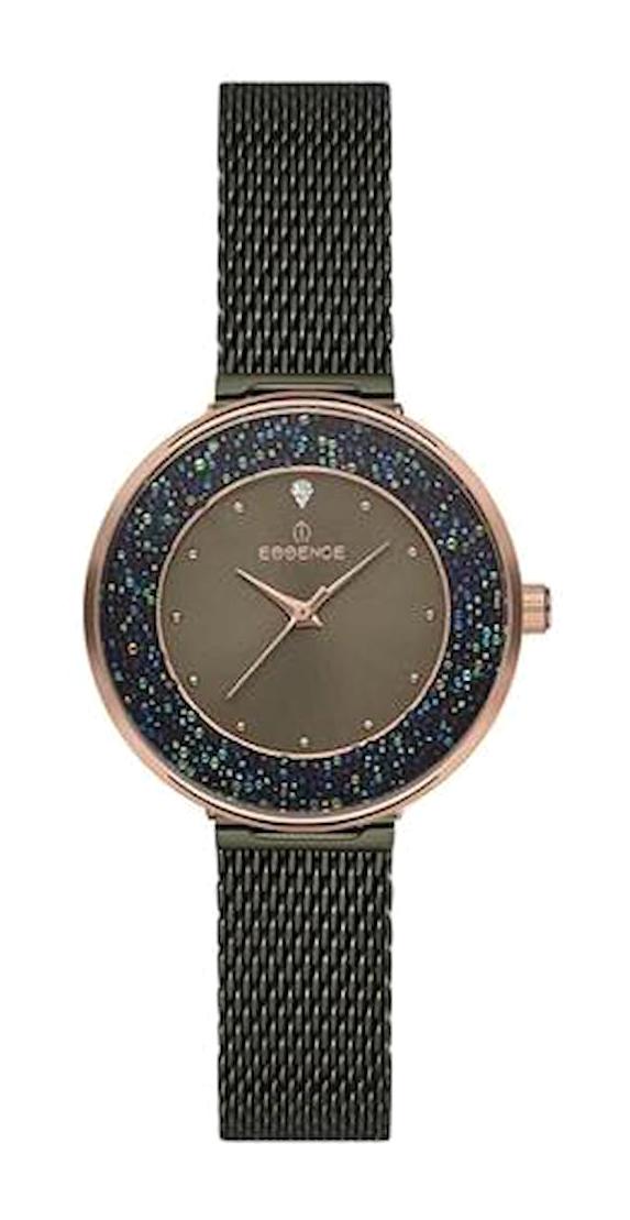 Essence ES6510FE.470 34 mm Yeşil Hasır Kordon Analog Kadın Kol Saati