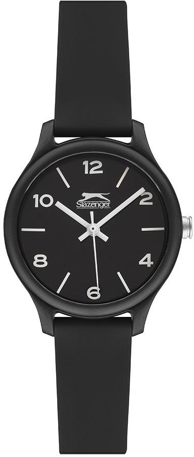 Slazenger SL.09.1912.3.02 32 mm Siyah Silikon Kordon Analog Kadın Kol Saati