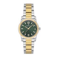 Daniel Klein DK.1.13821-8 Takvimli 30 mm Altın-Gri Çelik Kordon Analog Kadın Kol Saati
