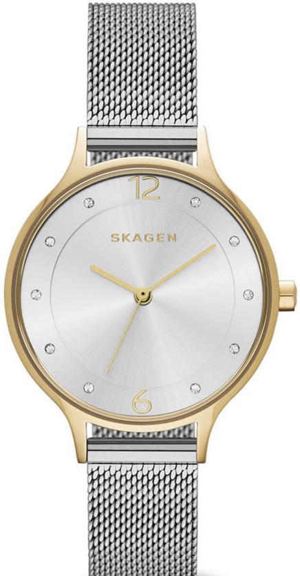 Skagen SKW2340 30 mm Gri Hasır Kordon Analog Kadın Kol Saati