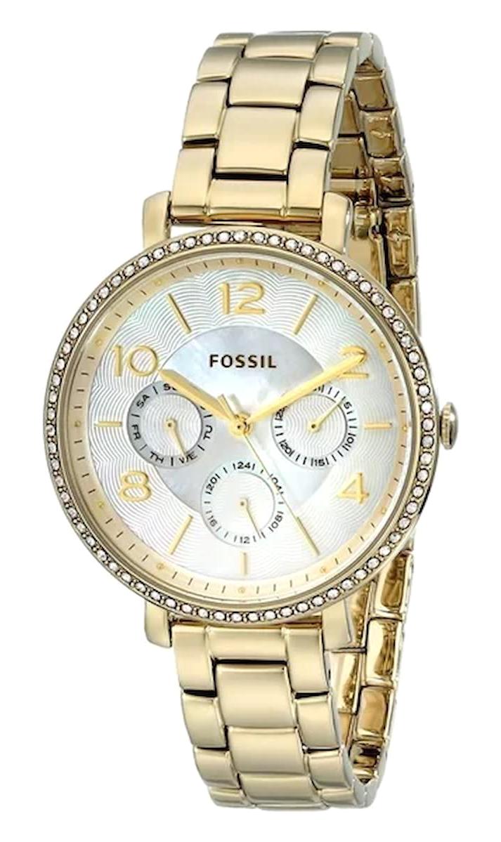 Fossil ES3756 36 mm Altın Çelik Kordon Analog Kadın Kol Saati