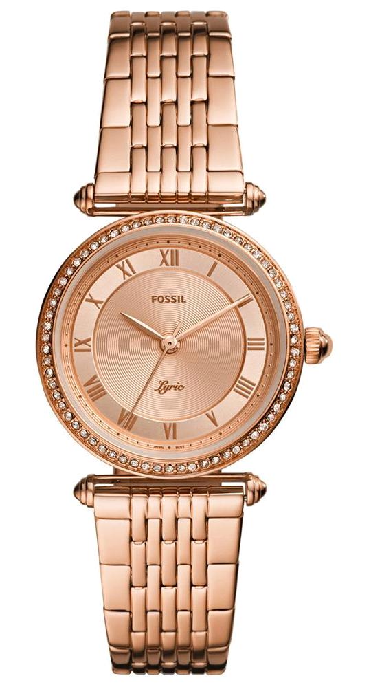 Fossil FES4711 34 mm Rose Gold Çelik Kordon Analog Kadın Kol Saati