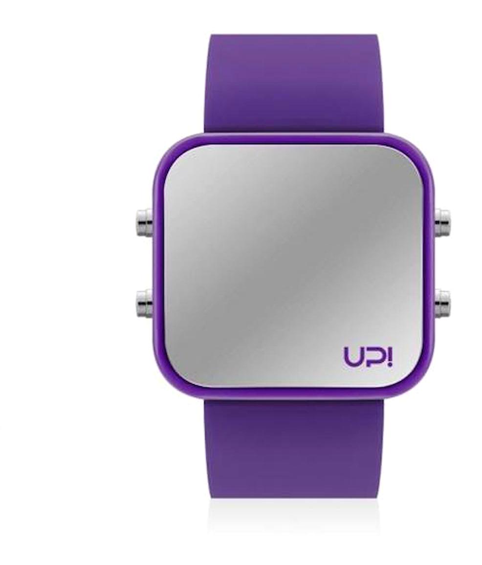 Upwatch 42 mm Mor Silikon Kordon Dijital Kadın Kol Saati