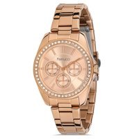 Ferrucci FRC.13930M.04 Takvimli 35 mm Rose Gold Çelik Kordon Analog Kadın Kol Saati