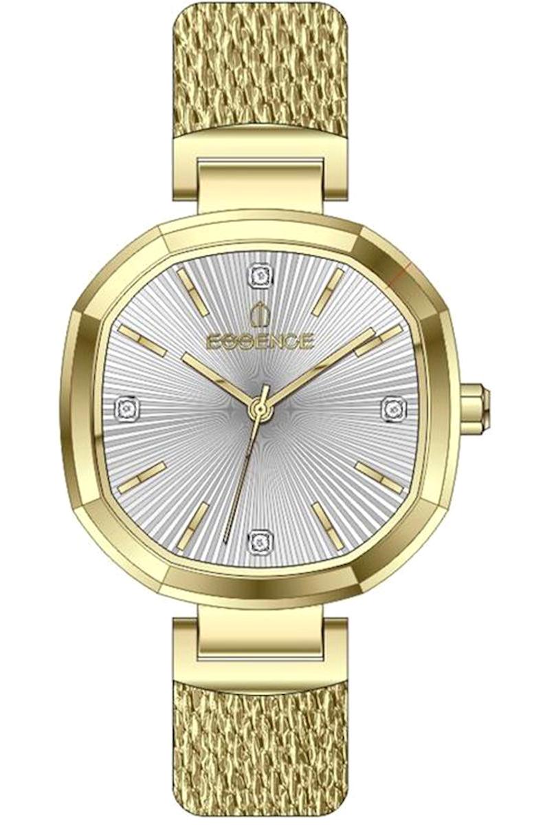 Essence D1129.130 33 mm Altın Hasır Kordon Analog Kadın Kol Saati
