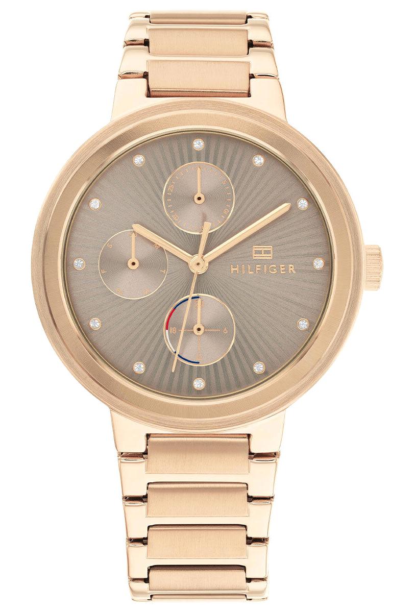 Tommy Hilfiger TH1782533 Takvimli 36 mm Rose Gold Çelik Kordon Analog Kadın Kol Saati