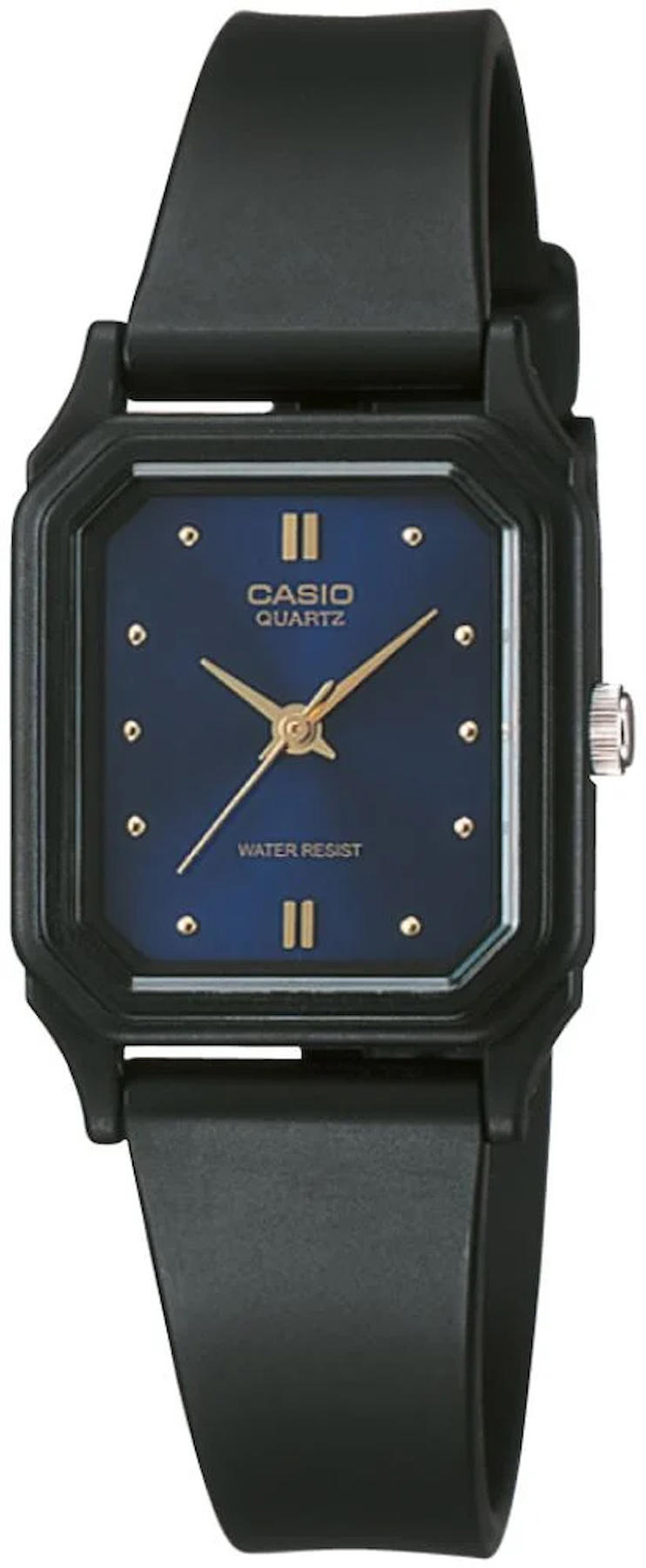 Casio LQ-142E-2A 22.5 mm Siyah Silikon Kordon Analog Kadın Kol Saati
