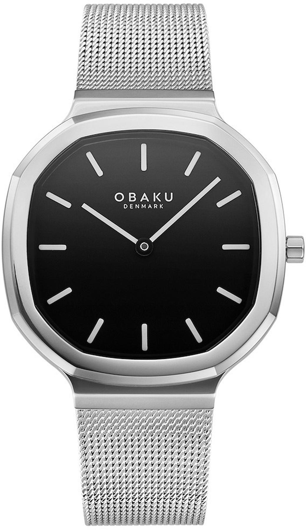 Obaku Denmark V253LXCBMC 32 mm Gri Çelik Kordon Analog Kadın Kol Saati