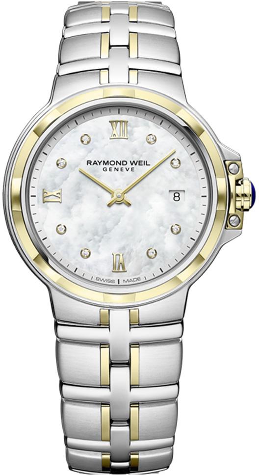 Raymond Weil RW5180STP00995 30 mm Gri Çelik Kordon Analog Kadın Kol Saati