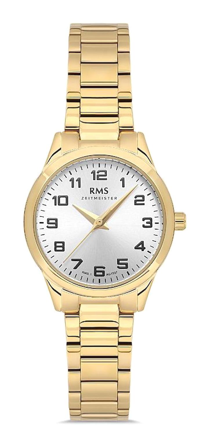 Romanson RMS.1.AG1537.04 28 mm Altın Çelik Kordon Analog Kadın Kol Saati