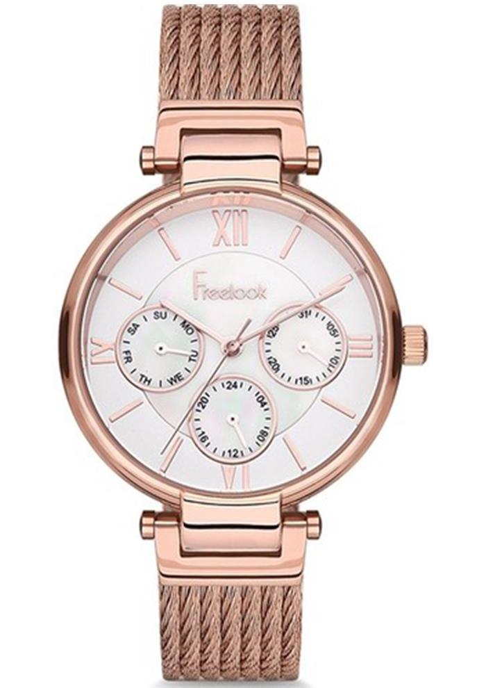 Freelook F.8.1071.03 38 mm Rose Gold Çelik Kordon Analog Kadın Kol Saati